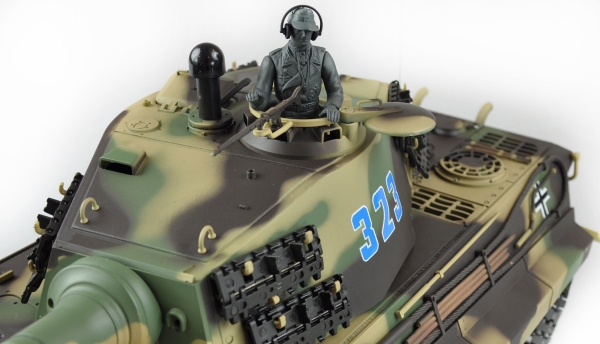 23072 Königstiger Henschelturm 1:16 Standard Line IR/BB